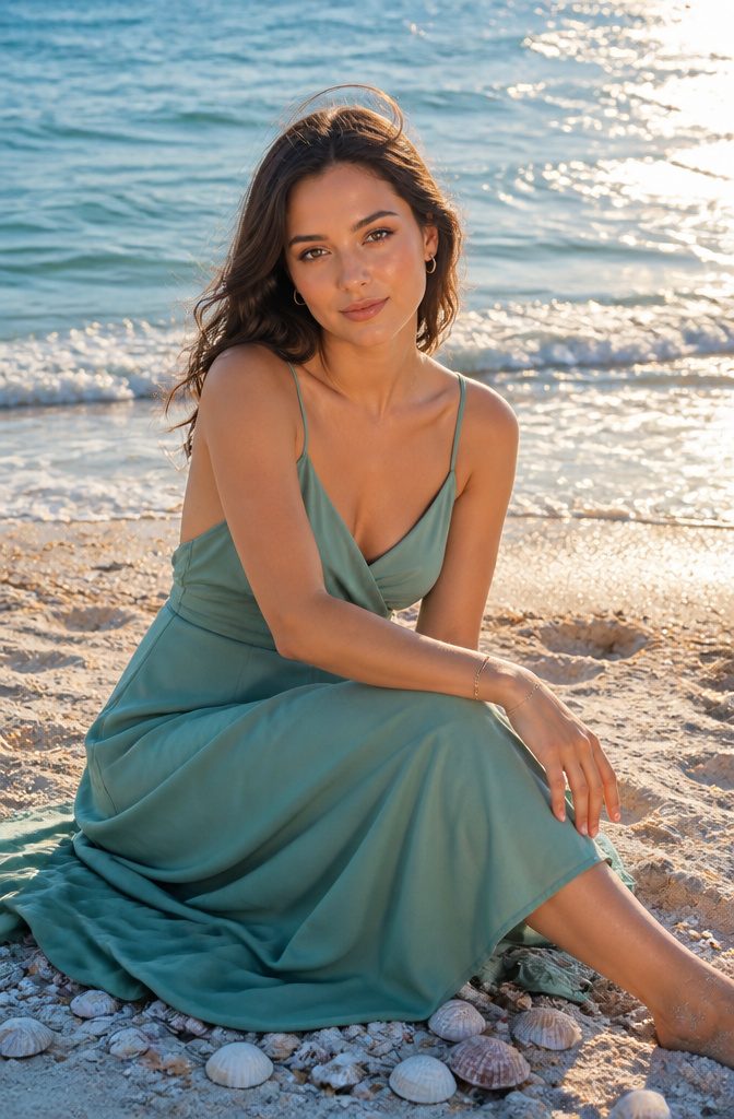 Sea Green Dresses